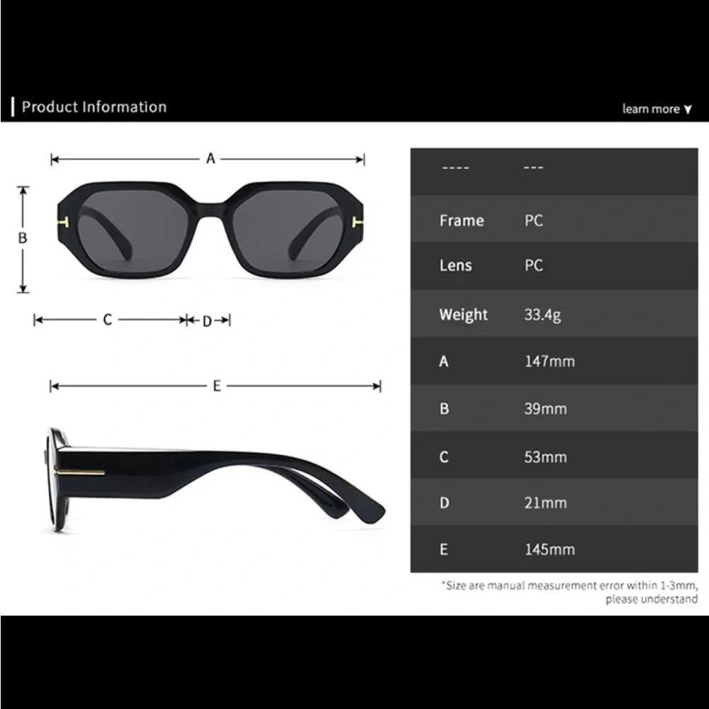 Fashion Square Tortoise Sunglasses